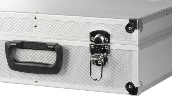 Kufor na náradie Strend Pro ATB80, Alu, hliníkový, 45x33x15 cm, uzamykací 4