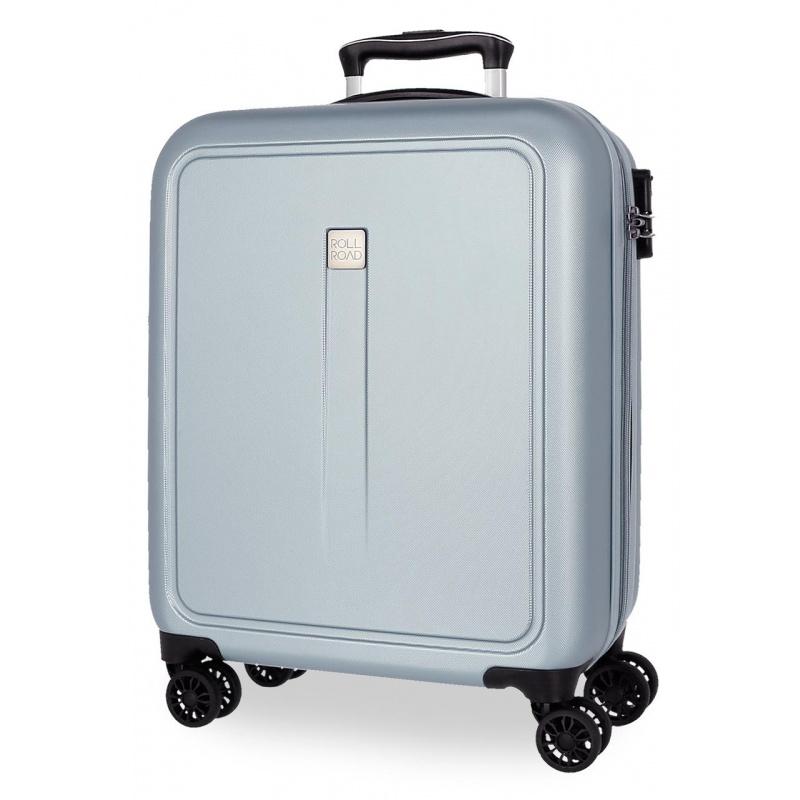 ABS Cestovný kufor CAMBOYA Azul Claro, 55x40x20cm, 38L, 5068623 (small exp.)
