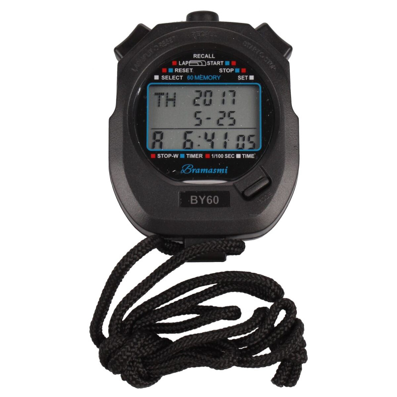 BY60 stopky so 60 medzičasmi