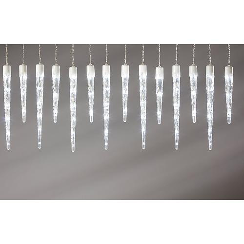 Dekorácia MagicHome Vianoce, Cencúle, LED, IP44, exteriér