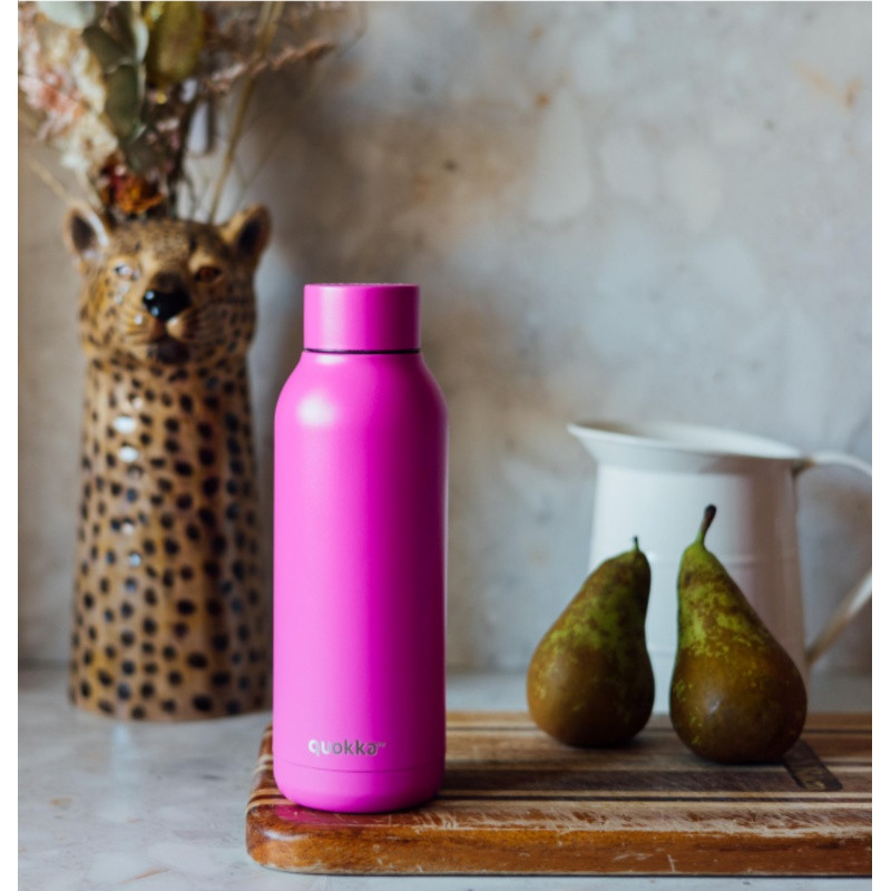 Quokka Solid, Nerezová fľaša / termoska Purple, 510ml, 11696 5
