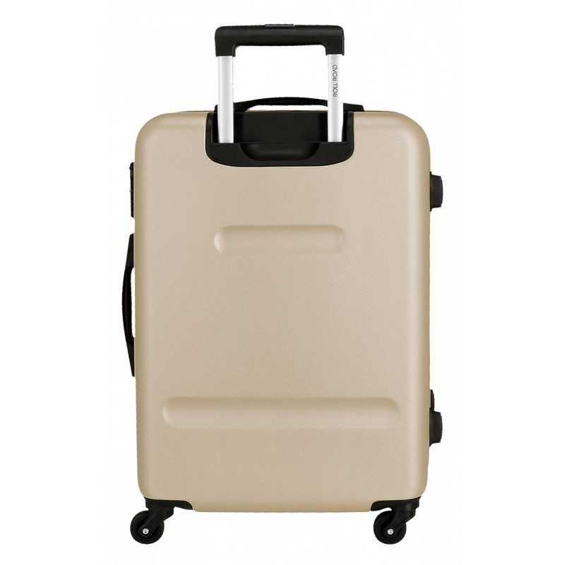 ROLL ROAD Flex Champagne, Sada ABS cestovných kufrov, 55-65cm, 5849569 2