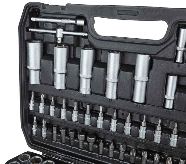 Gola sada 1/4" a 1/2", 108-dielna v plastovom kufri, KELTIN 2