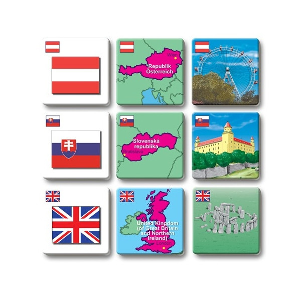 Hra PEXETRIO plus Štáty Európy 1