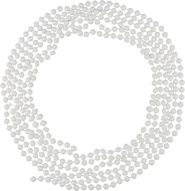 Gule MagicHome Vianoce, sada, 50 ks, 4-5 cm, biele, hviezda, girlanda, šiška, na vianočný stromček 7