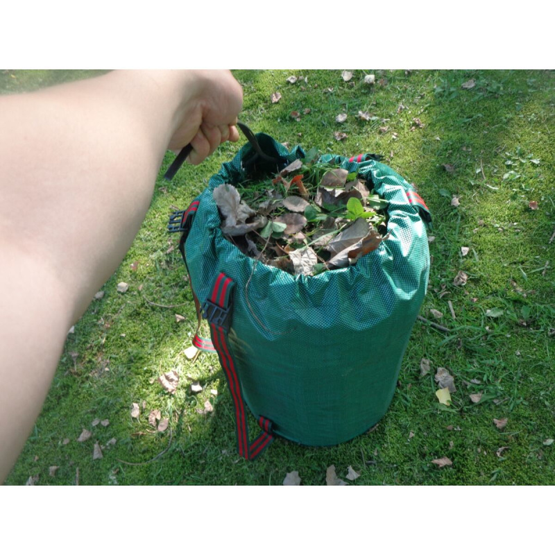 Waste Bag Backpack 300 l záhradný kôš s popruhmi 2