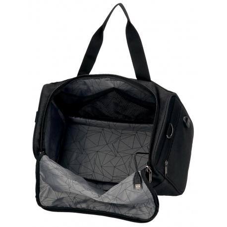 JOUMMA BAGS Cestovná taška MOVOM Trimmed Black, 40x20x25cm, 5173722
