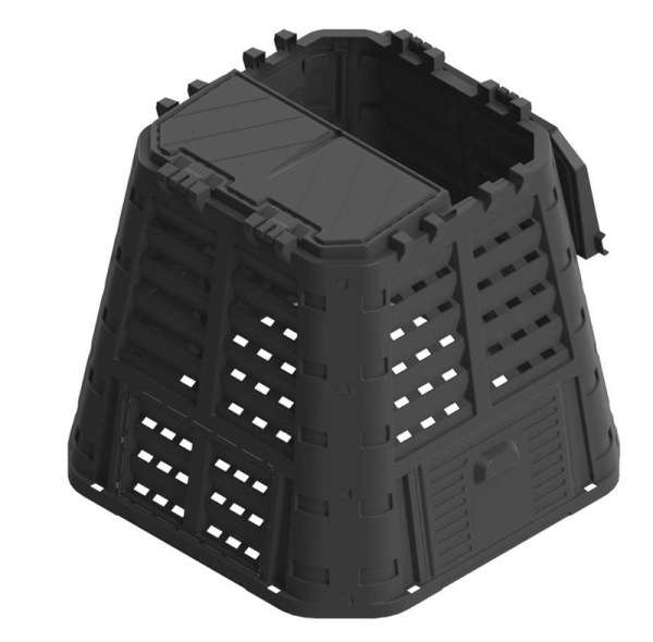 Kompostér ECO Multi 480 lit., čierny, PE 1