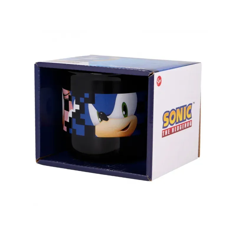 STOR Keramický hrnček JEŽKO SONIC, 400ml, 00498