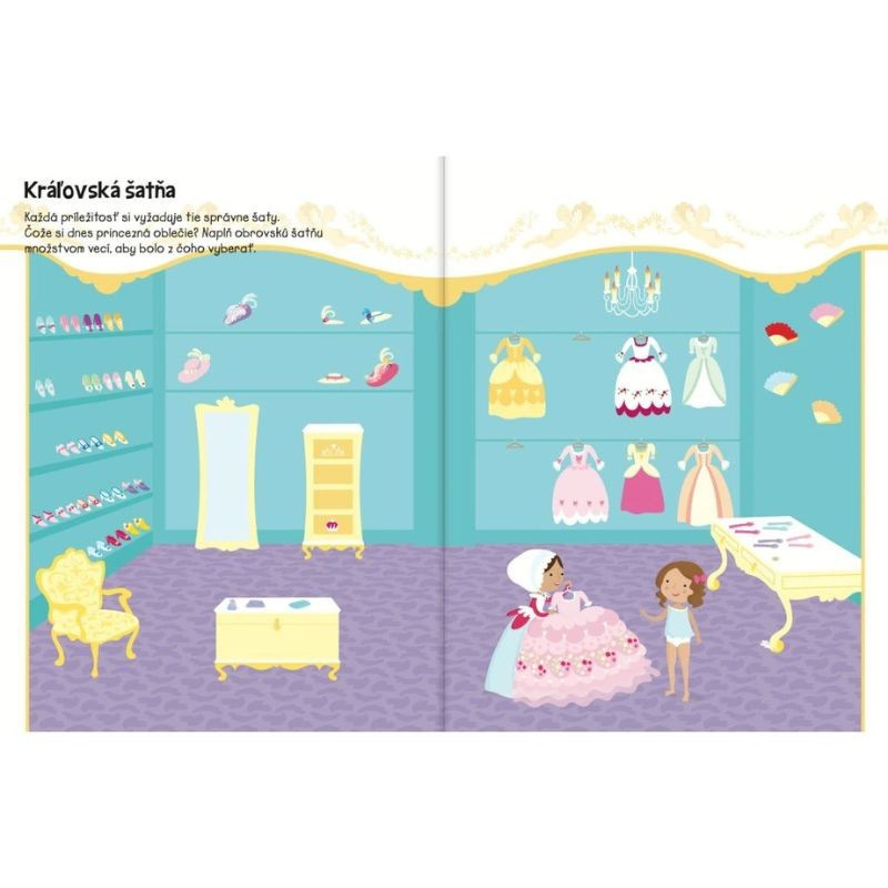 555 samolepiek - Princeznin palác 2