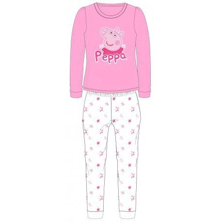 E plus M Dievčenské flísové pyžamo PEPPA PIG Coral - 5 rokov  (110cm)