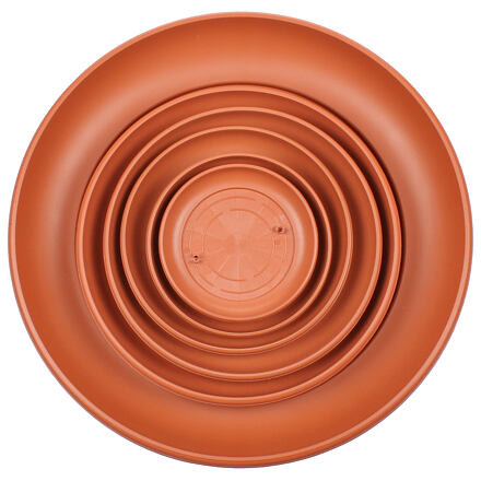 Plastkon Harmonie miska pod kvetináč terakota, 25cm 1