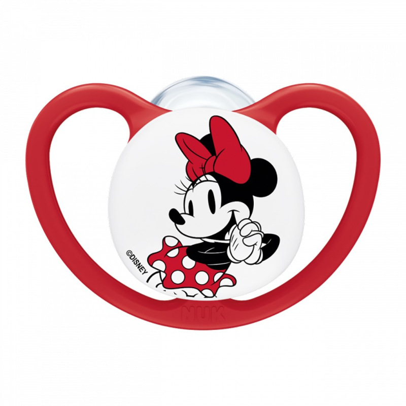 Cumlík NUK Perfect Match Air Disney Mickey Mouse 6-18 mesiacov red 6-18 m