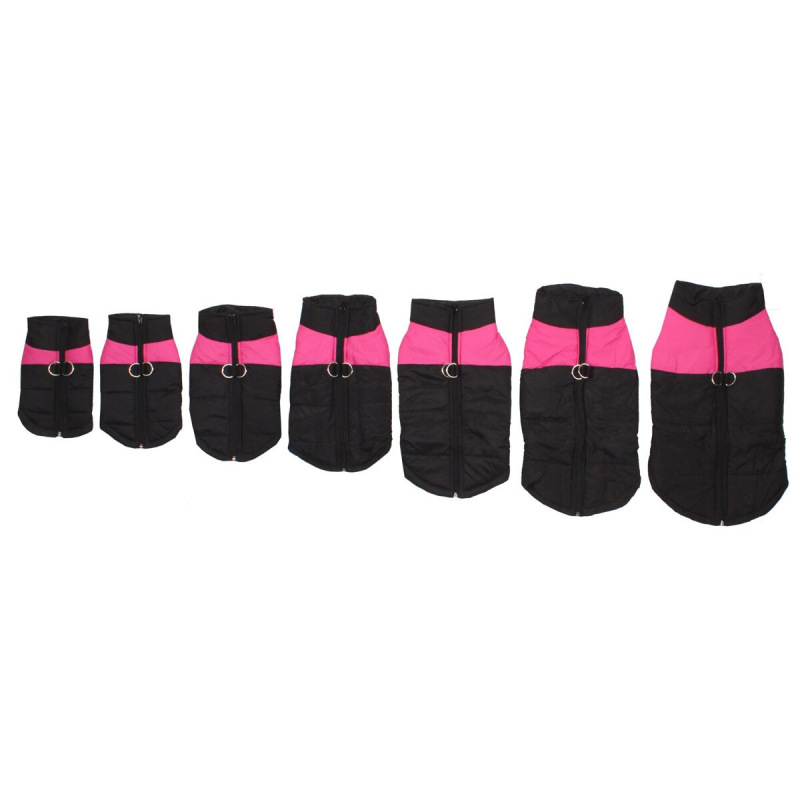 Vest Doggie kabátik pre psov ružová 3