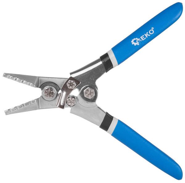 Kliešte na ohýbanie plechu 210 mm, ploché, GEKO 4