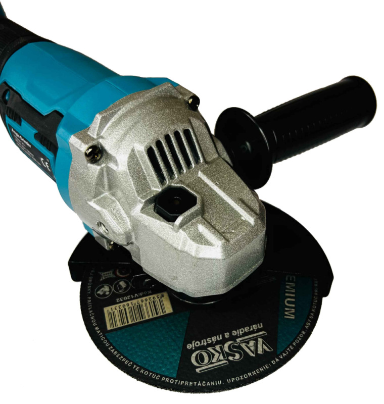 Akumulátorová uhlová brúska 125 mm, 2 x 2Ah batéria, VASKO 3