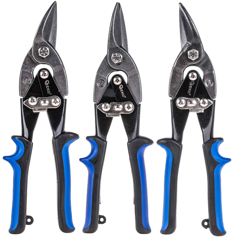 Nožnice na plech prevodové pravé 250 mm, GEKO 4