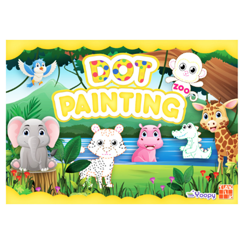 Maľuj bodkami Zoo