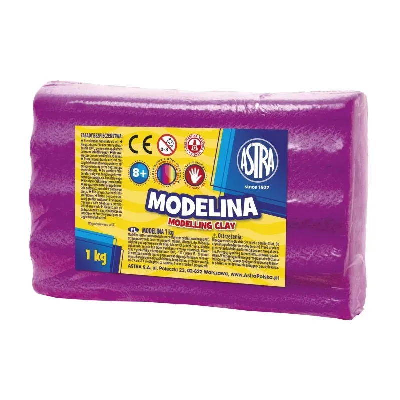 ASTRA Modelovacia hmota do rúry MODELINA 1kg Ružová, 304111004