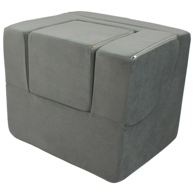 Detské rozkladacie kreslo-leňoška grey 2