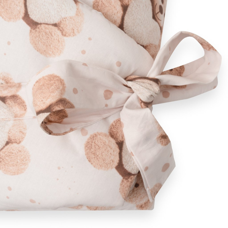 Detská zavinovačka New Baby Love Teddy bear 80x80 cm beige 1