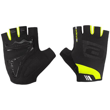 Etape Garda cyklistické rukavice čierna-žltá fluo veľ. XXL