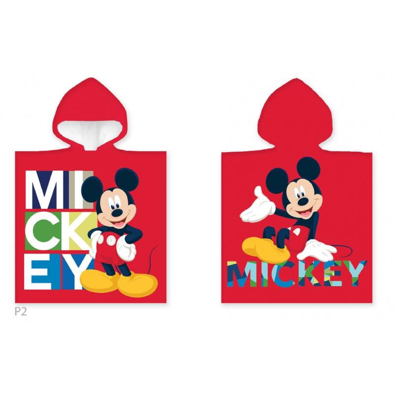 CARBOTEX Bavlnené pončo 55/110cm Mickey Mouse, MM2295102