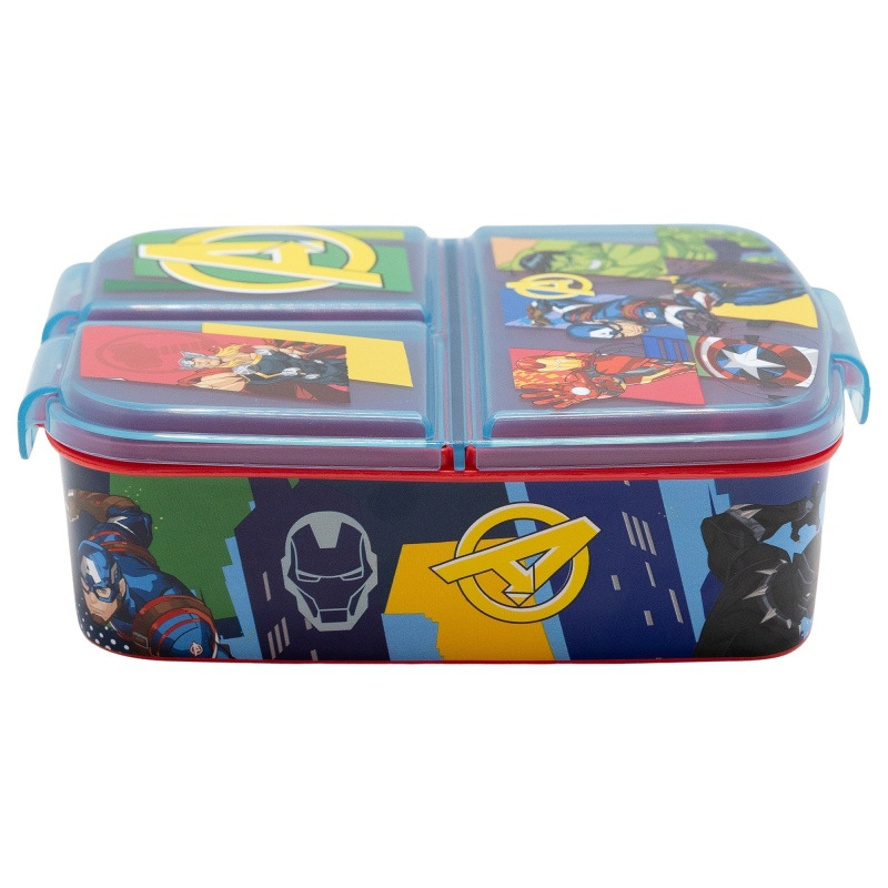 Delený plastový box na desiatu Avengers Seven Wonders, 80120 2
