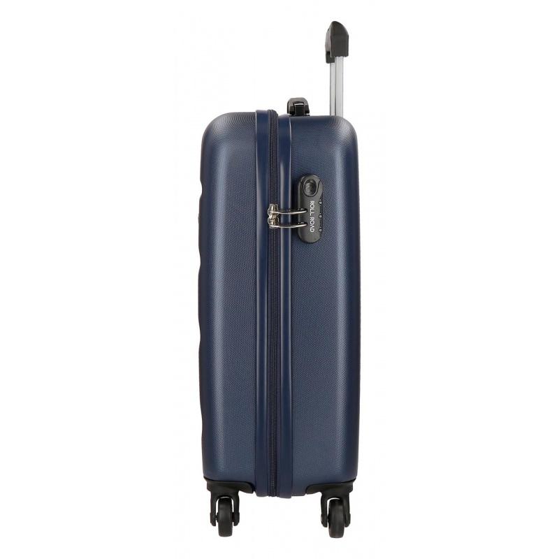 ROLL ROAD Flex Navy Blue, ABS Cestovný kufor, 55x38x20cm, 35L, 5849162 (small) 1