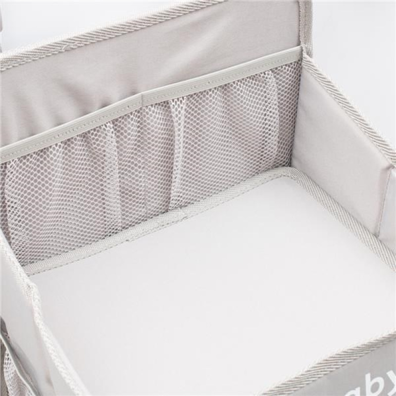 Organizér na postieľku TinyTidy New Baby sivý 3