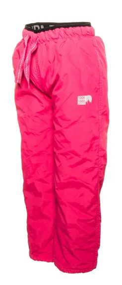 Nohavice športové dievčenské podšité fleezom outdoorové, Pidilidi, PD1075-03, ružová