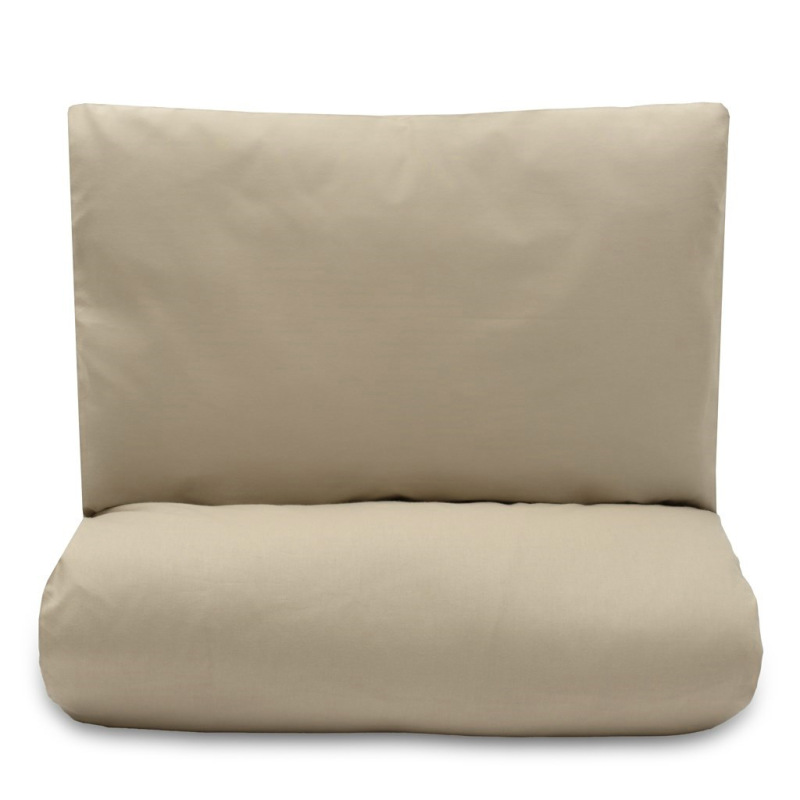 Bavlnený set do postieľky s výplňou New Baby 90x120 cm beige