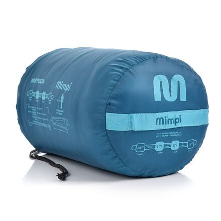 Meteor Mimpi spací vak múmie modrá 3