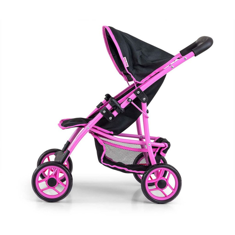 Detský športový kočík pre bábiky Milly Mally Natalie Prestige Black 3