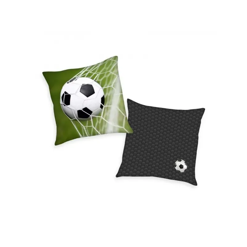 Obojstranný dekoračný vankúšik 40/40cm FUTBAL