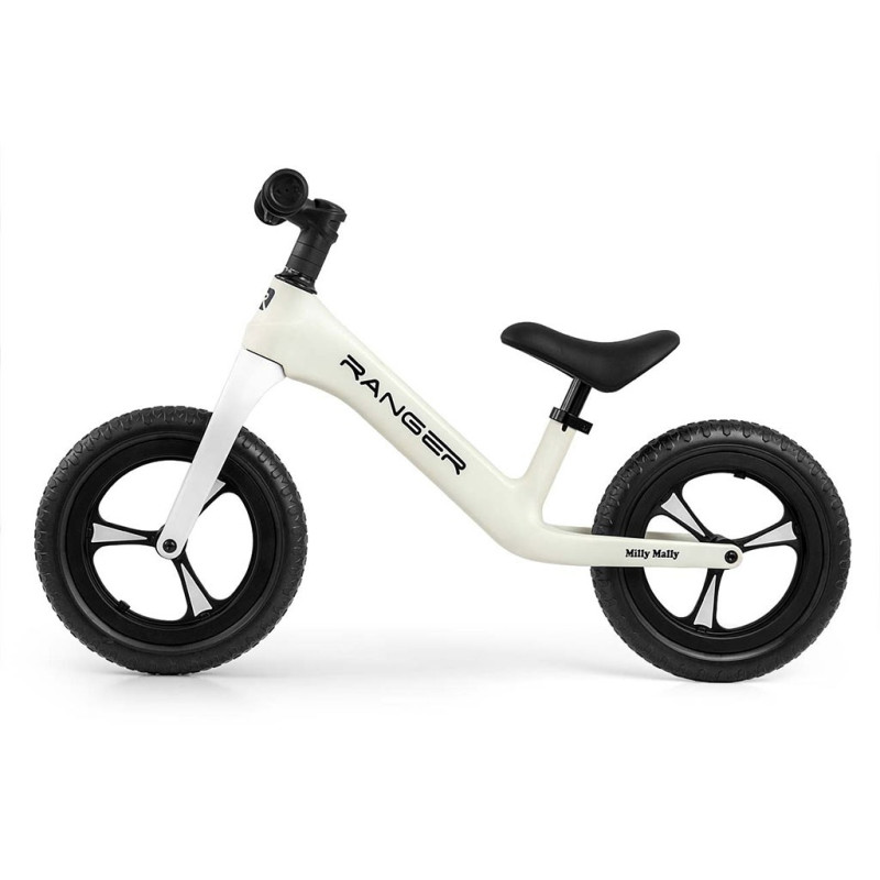 Detský balančný bicykel Milly Mally Ranger White 1