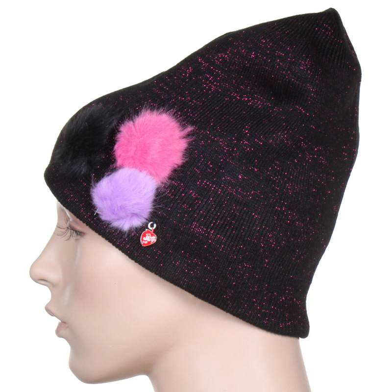 Twinkle detská zimná čiapka čierna 1