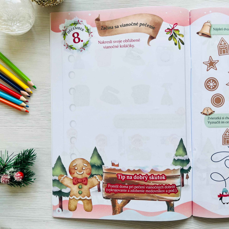 Vianočný denník A4 3