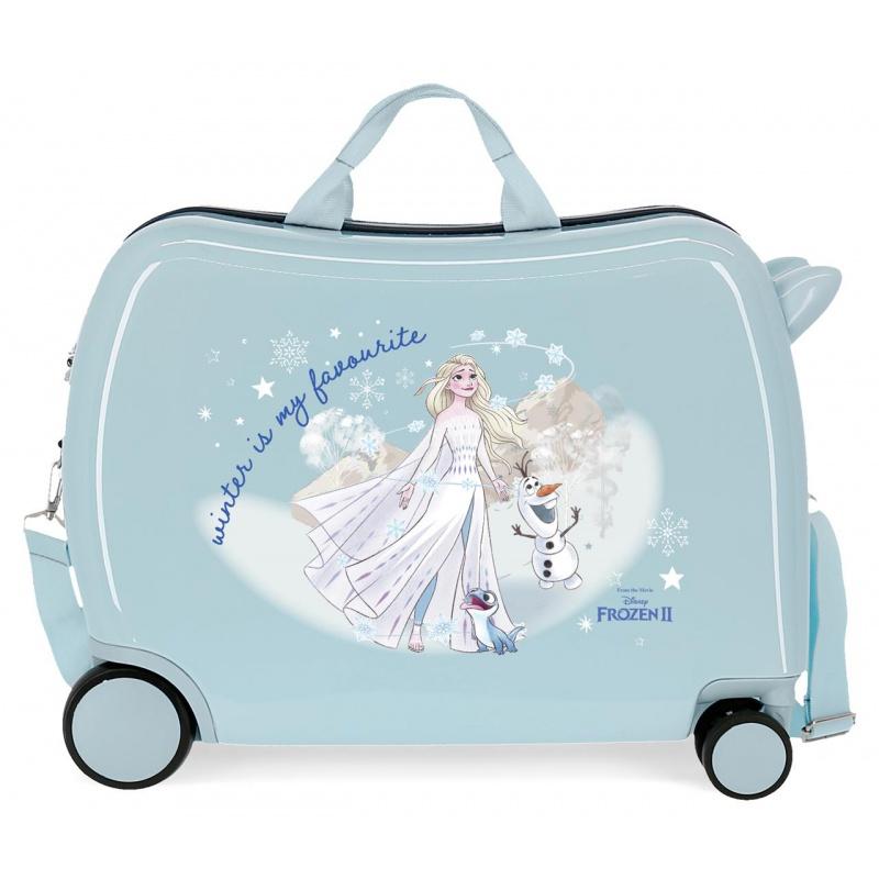 JOUMMA BAGS cestovný kufor na kolieskach / odrážadlo DISNEY FROZEN Winter, 34L, 2319821