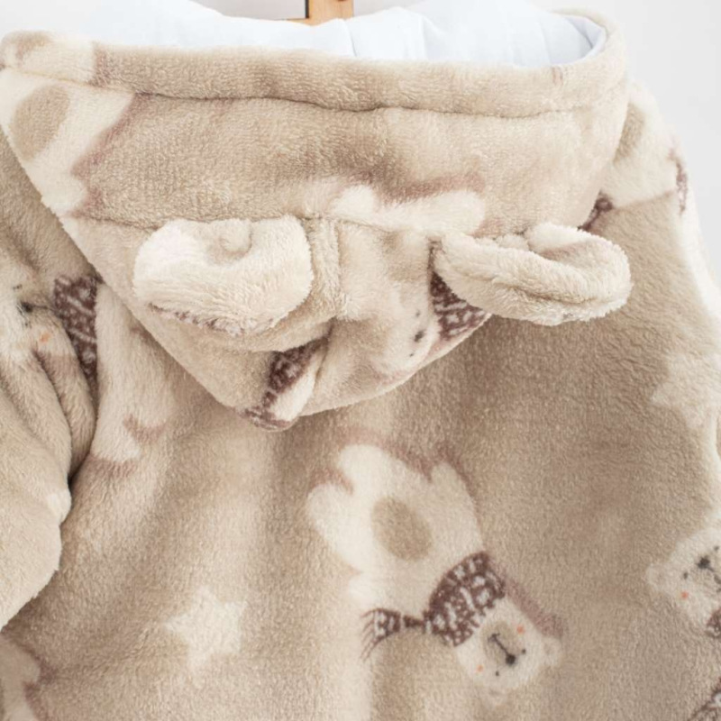 Dojčenský Wellsoft zimný overal New Baby Polar Bear 68 (4-6m) 2