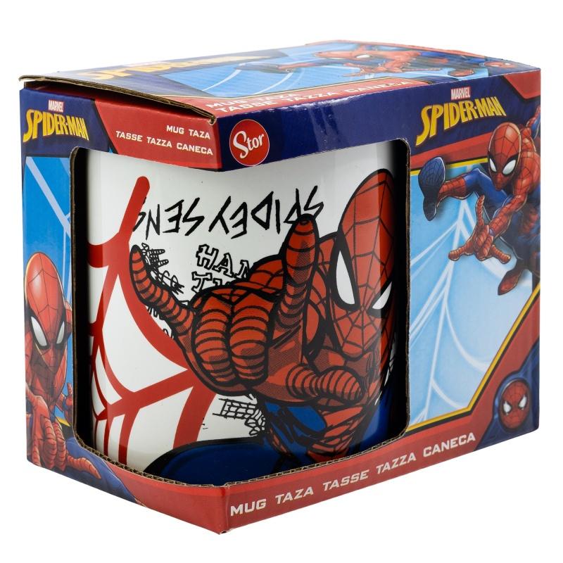 STOR Keramický hrnček SPIDERMAN, 325ml, 88124