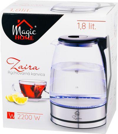 Kanvica MagicHome Zaira, 1850-2200 W, 230 V, 50 Hz, 1800 ml, rýchlovarná