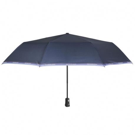PERLETTI Technology, Automatický skladací dáždnik Bordo / tmavomodrý, 21765