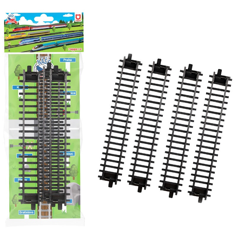 Naša železnica - Koľaje 4 ks rovné