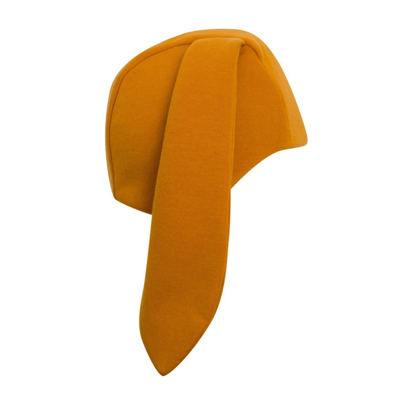 Dojčenská bavlnená čiapka s uškami New Baby Favorite hnedá 68 (4-6m) 1