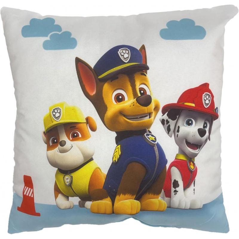 Obojstranný dekoračný vankúšik 40/40cm PAW PATROL