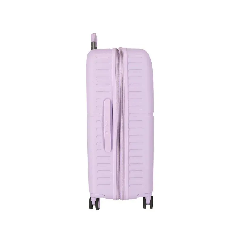 Sada luxusných ABS cestovných kufrov 70cm/55cm PEPE JEANS ACCENT Lila, 7699535