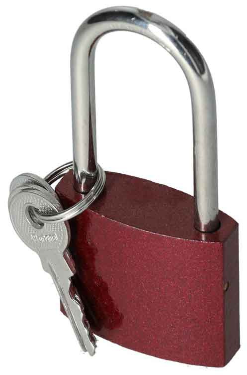 Zámok visiaci liatinový, predĺžený uzáver, AB-40 mm, XL-TOOLS
