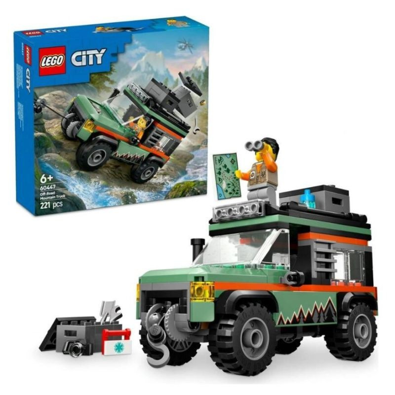 LEGO City Terénne horské nákladné auto 4x4