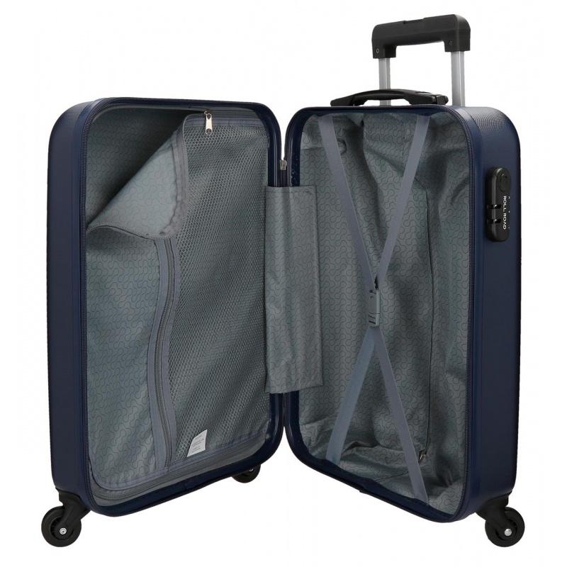 ROLL ROAD Flex Navy Blue, ABS Cestovný kufor, 55x38x20cm, 35L, 5849162 (small) 4